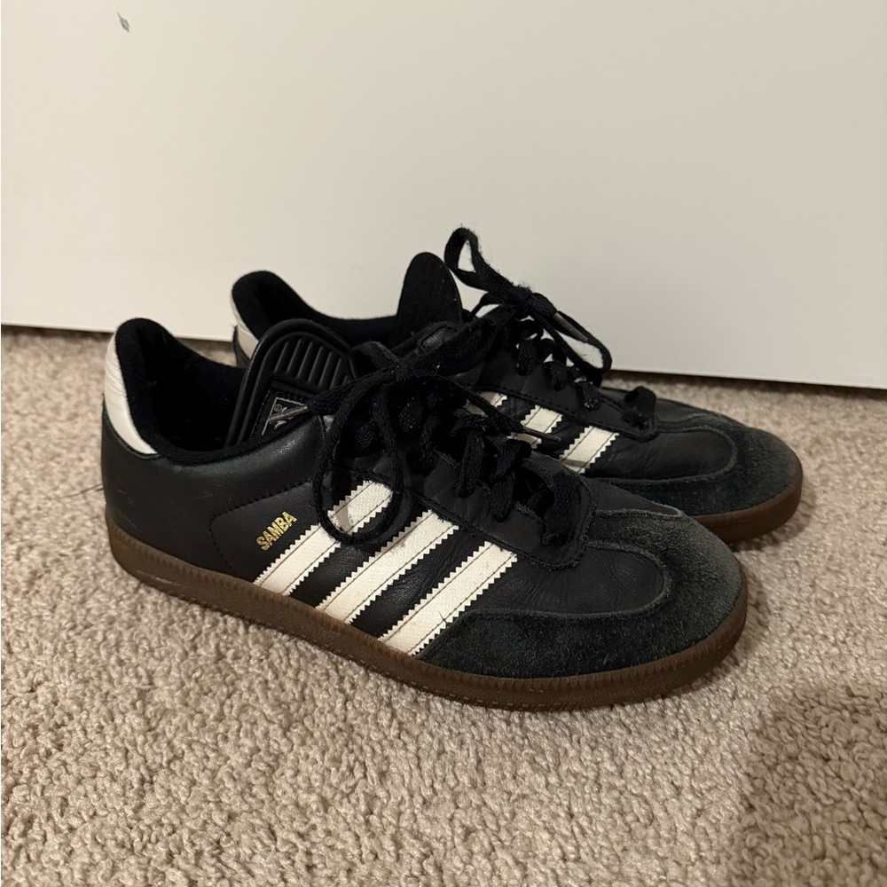 Adidas Black and White Sambas